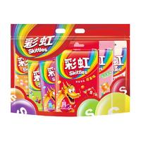 Skittles 彩虹 糖果混合果味脆皮软糖240g*1包儿童零食新春礼物结婚庆喜糖果