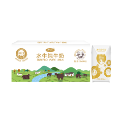 左江 无添加 水牛纯奶  礼盒装 210mL 18盒