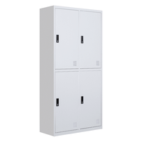 Rockefeller/洛克菲勒 四门更衣柜 铁皮柜