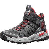 SKECHERS 斯凯奇 97900L 儿童运动棉鞋 黑色/红色/BKRD 36