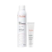 Avene 雅漾 喷雾特护霜乳液滋润修护套组敏感肌舒缓护肤套装保湿维稳