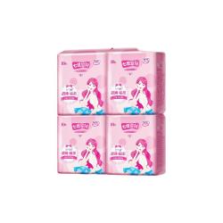 七度空间 卫生巾优雅系列丝柔棉表层日夜组合卫生巾姨妈巾 日用245mm 40片