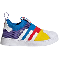 adidas/阿迪达斯 减震透气 儿童贝壳头鞋 黄色/蓝色/紫色/红色 22