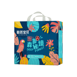 碧芭宝贝 eaba: 碧芭宝贝 拉拉裤丛林物语之森罗秘境婴儿训练裤拉拉裤-30片 XX