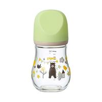 Pigeon 贝亲 臻宝系列 00372 玻璃奶瓶 160ml 熊 0月+