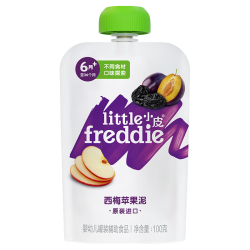 LittleFreddie Little Freddie）西梅苹果泥100gB