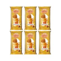 斯味特拉 华夫杯牛奶冰淇淋 俄罗斯 金太妃牛奶冰淇淋 105g*6/盒