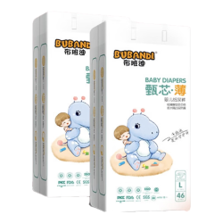 布班迪 超薄透气 婴儿纸尿裤  纸尿裤L92片（15-20斤） L