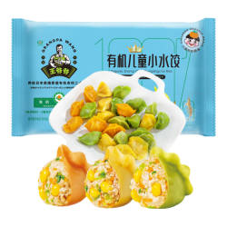 九洲丰园 儿童虾仁玉米小水饺168g(24只) 任选4件