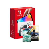Nintendo 任天堂 日版 Switch 游戏主机 OLED版红蓝色+宝可梦紫