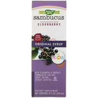 Nature's Way  澳萃维 儿童接骨木糖浆 增强抵抗天然黄酮类化合物草莓味