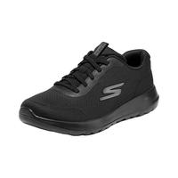 斯凯奇(Skechers)夏季男士缓震一脚蹬时尚简约休闲鞋户外厚底健步鞋216281 全黑色/BBK 42