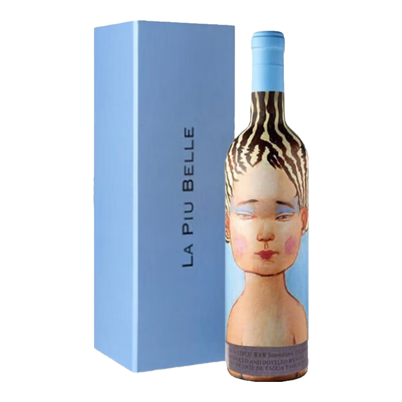 vik 维克酒庄 La Piu Belle佳人 干红葡萄酒 2013年 750ml