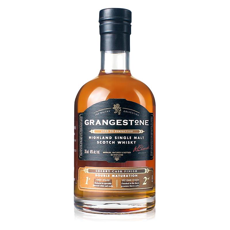 GRANGESTONE 格兰歌颂 苏格兰 单一麦芽 威士忌 波本桶 375ml