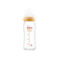 Pigeon 贝亲 PPSU奶瓶 240ml 黄色 M 3月+