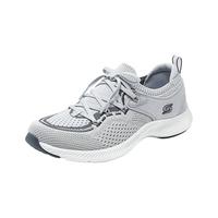 斯凯奇(Skechers)女士一脚蹬运动休闲鞋104625 灰色/GRY 35.5