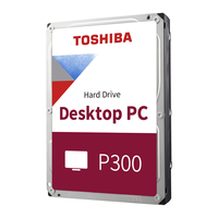 TOSHIBA 东芝 4t p300 台式机硬盘 5400 3.5寸机械硬盘dt02aba400v DT02ABA400V  SATA线 镙丝