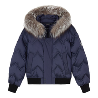 SPYDER 女子SKI LIFE冬季保暖羽绒服22CF220W 深紫灰-22CF220W L