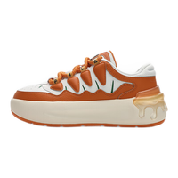 斐乐(FILA)女鞋CARROT摩登板鞋2024春季萝卜鞋休闲运动鞋 胡椒橙/白中白-OA 37.5