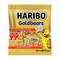 哈瑞宝Haribo小熊橡皮糖qq糖水果软糖儿童糖果零食年货400g