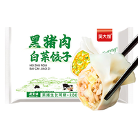 吴大嫂 黑猪肉白菜馅饺子 720g 36只 速冻饺子蒸饺煎饺 速冻食品锅贴 黑猪肉白菜水饺 720g