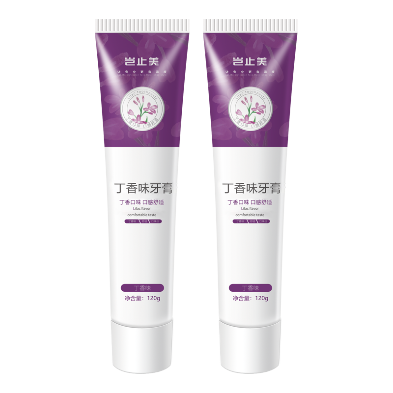  KISSIMEEFL/岂止美 牙龈出血护理 牙膏套装  120g*2支 丁香