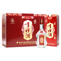 互助 09版三星青海青稞酒500ml*6清香型整箱礼盒白酒