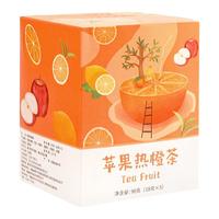 杏林草堂苹果热橙茶鲜果泡水喝的冻干水果茶茶包橙子片干多种口味