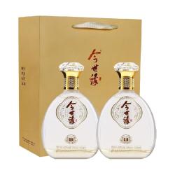 今世缘 纯粮酿造 白酒 礼袋  2x1x500ml 浓香型 包装 42