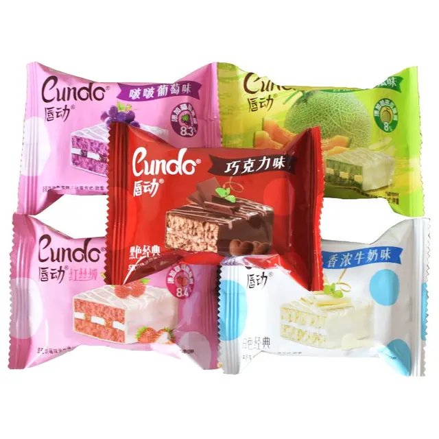 唇动 巧克派 涂饰蛋类芯饼