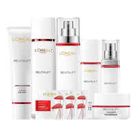 巴黎欧莱雅 L'OREAL PARIS欧莱雅(LOREAL)套装复颜视黄醇抗皱紧致护肤礼盒化妆品补水保湿淡纹爱人 复颜抗皱护肤礼盒9件套