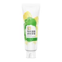WO 专研清新多效白牙膏(青柠味)100g 清新口气异味口腔防护华熙生物