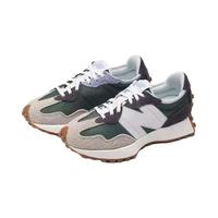 New Balance NB官方秋冬女款327系列WS327COB简约经典百搭时尚舒适休闲复古休闲鞋 暗绿/浅灰/紫色 WS327COB 35(脚长22cm)