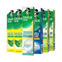 DARLIE好来原黑人超白茶倍健薄荷牙膏含氟清新口气家庭装官方正品