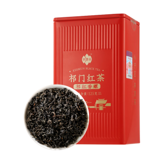 祥源茶 茶叶 祁门红茶一级祁红香螺蜜香型口粮装 茶叶自己喝 罐装250g