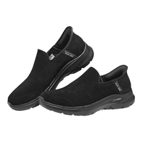 斯凯奇（Skechers）舒适休闲健步鞋894279 全黑色/BBK 43