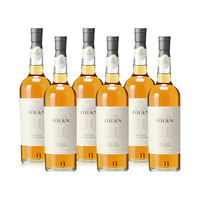 麦卡伦 MACALLAN倾酌 欧本14年西部高地700ml 苏格兰单一麦芽威士忌 洋酒 欧本14年单一麦威士忌700ml*6瓶