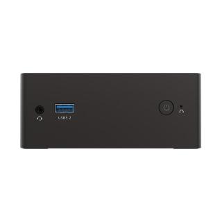 中柏迷你主机mini PC电脑商务办公家用娱乐台式机（十二代N95四核） N100 Se 准系统（无内存硬盘） intel 无硬盘