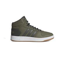 adidas NEO HOOPS 2.0 MID 男士休闲运动鞋 EE7370 军绿色/森林绿