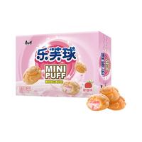 康师傅 乐芙球 泡芙休闲零食夹心饼干点心糕点办公室儿童零食草莓味50g
