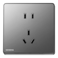 SIEMENS 西门子 arina睿致系列 5UB81143NC06 正五孔插座 极光灰