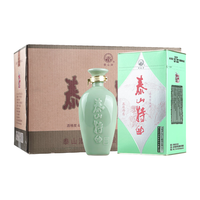 泰山牌 泰山特曲青瓷 小窖佳酿 浓香型白酒 40度白酒 整箱500ml*6瓶