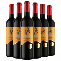 张裕先锋法国苔思藤加斯科尼干红葡萄酒750ml*6瓶 整箱装年货 加斯科尼整箱
