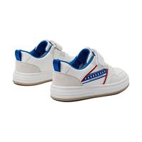 Kappa Kids卡帕儿童鞋男童运动鞋春季轻便中大童小白鞋子女童 080-米白/兰 29 内长19cm适合脚长18cm