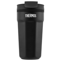 膳魔师(THERMOS)保温杯咖啡杯男女便携随行316L不锈钢简约保冷八角杯子TEME-400