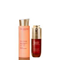 CLARINS 娇韵诗 护肤套装 (焕颜紧致精华水200ml+双萃焕活修护精华露50ml)