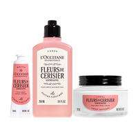  L'OCCITANE/欧舒丹 滋润保湿 欧舒丹套装+手霜+润肤霜+沐浴露