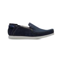 其乐(Clarks)男士单鞋休闲鞋一脚蹬套穿春夏舒适16005587 Navy Combi 10.5