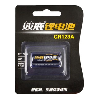 sonluk 双鹿 CR123A 锂电池 3V 1500mAh 1粒装