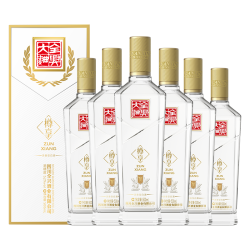 全兴大曲 樽享 52度浓香型纯粮酿造高度白酒 500ml*2 双瓶装（1大赠1小）
